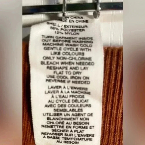 NWT Avec Les Filles “Elise” rib flared sweater trendy style bootcut pants M - Picture 5 of 6